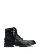 Saint Laurent Army Stud Detailed Boots - Black