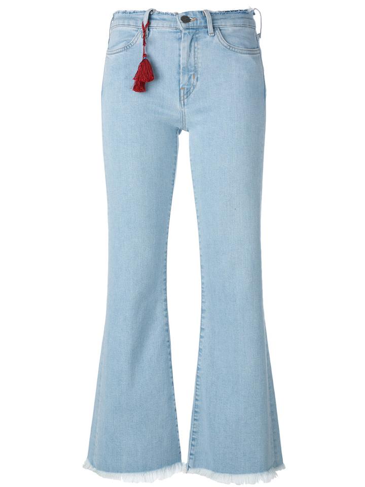 Mih Jeans Lou Customised Jeans By Alex Carl, Women's, Size: 30, Blue, Cotton/polyester/spandex/elastane