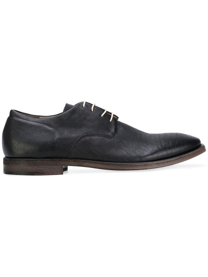 Del Carlo Classic Derby Shoes - Black