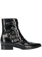 Givenchy Multi-strap Boots - Black