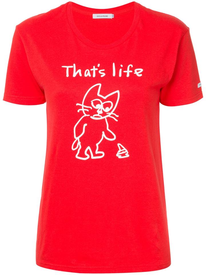 Guild Prime Guild Prime X Sander Studio Graphic Print T-shirt - Red