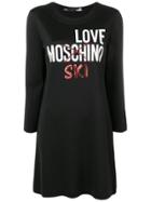 Love Moschino Love Mo'ski'no Sweater Dress - Black
