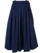 Golden Goose Deluxe Brand Full Midi Skirt - Blue