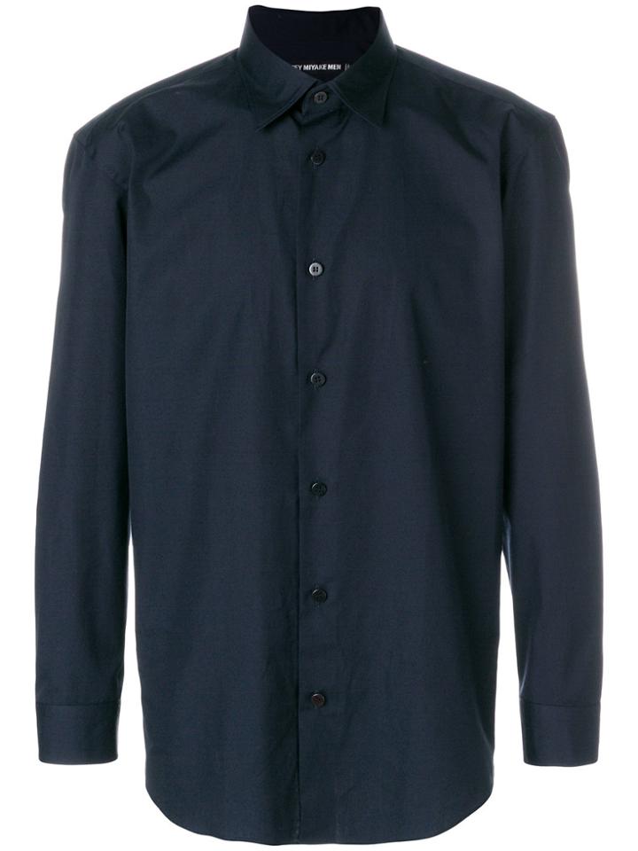 Issey Miyake Men Classic Shirt - Blue
