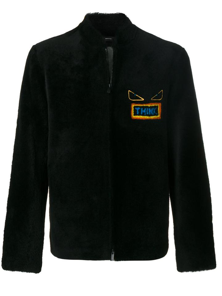 Fendi Think Bomber Jacket - Black