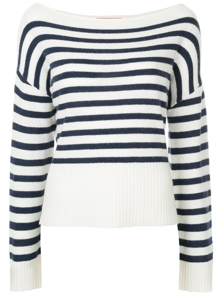 Manning Cartell Striped Jumper - White
