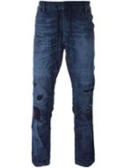 Diesel 'krooley-ne 0675z' Jeans, Men's, Size: 34, Blue, Cotton/polyester/spandex/elastane