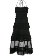 Alexis Angelia Halterneck Dress - Black