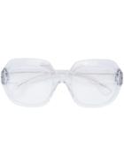 Mykita Mykita X Maison Margiela Round Sunglasses - White