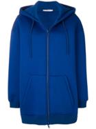 Givenchy Oversized Hoodie Coat - Blue