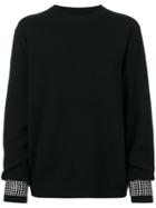 Alexander Wang Jumper With Crystals - Black