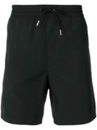 Burberry Striped Swim Shorts - Black