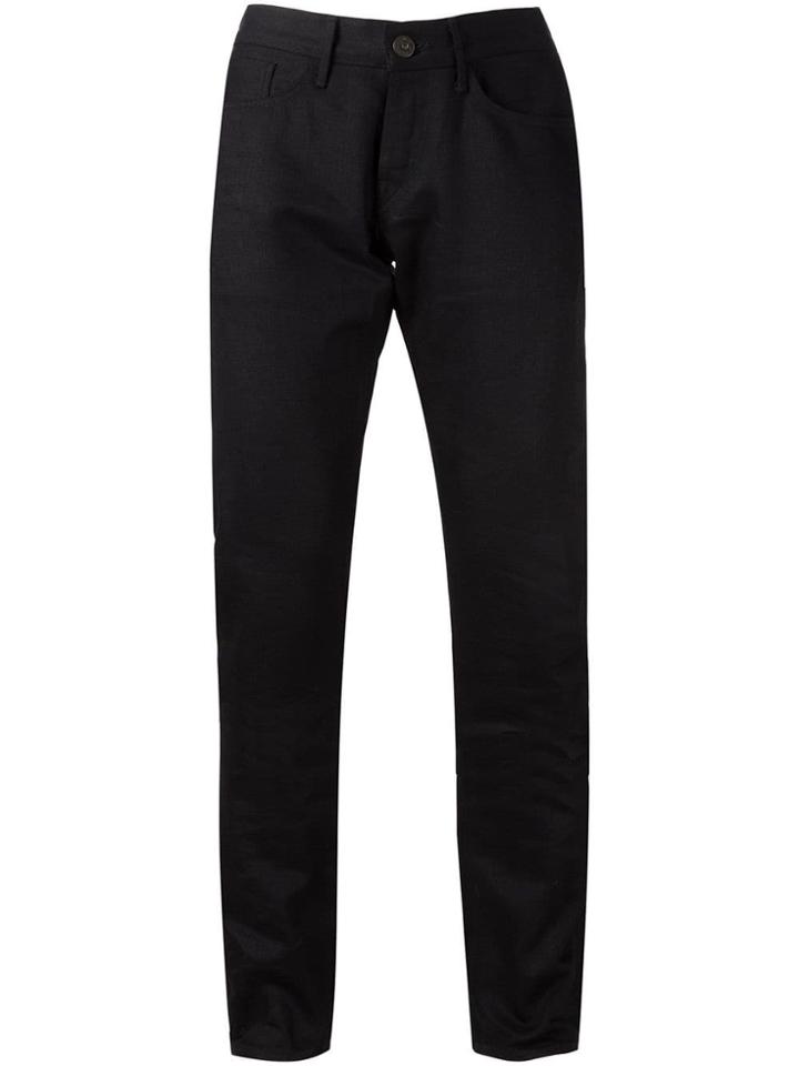 3x1 'm5 Raw' Slim Jeans - Black