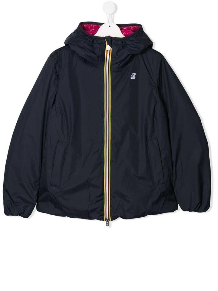 K Way Kids Marguerite Jacket - Blue