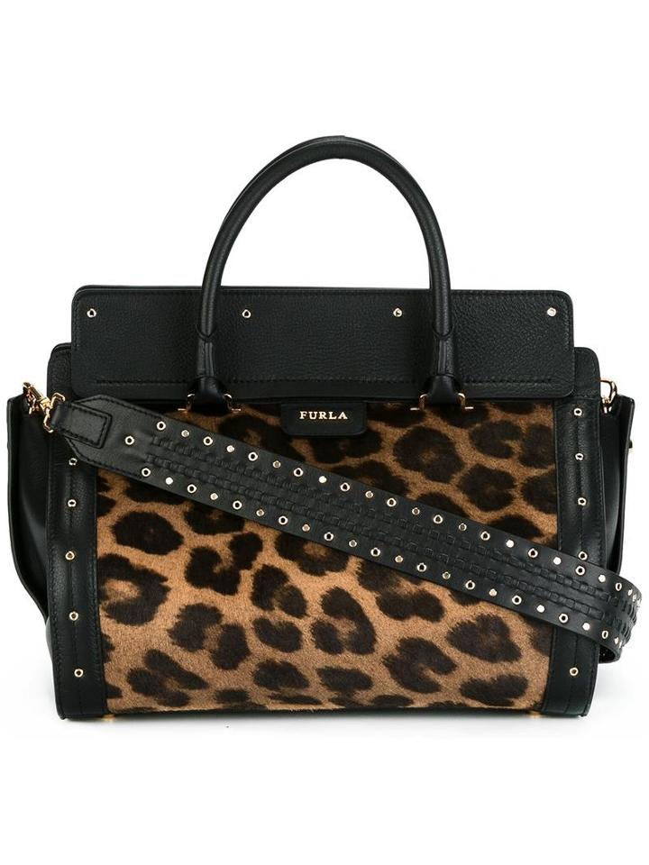 Furla 'valentina' Tote Bag, Men's, Black