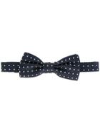 Dolce & Gabbana Polka Dot Bow Tie - Blue