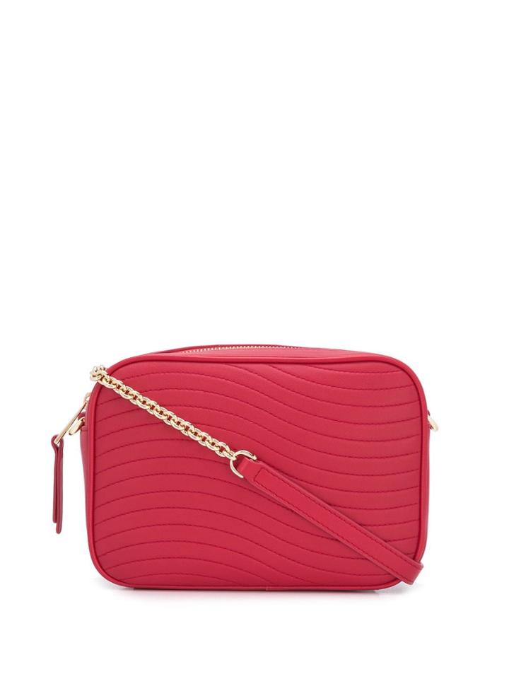 Furla Swing Quilted Crossbody Bag - Red