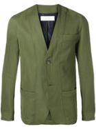 Société Anonyme Trip Collarless Blazer - Green