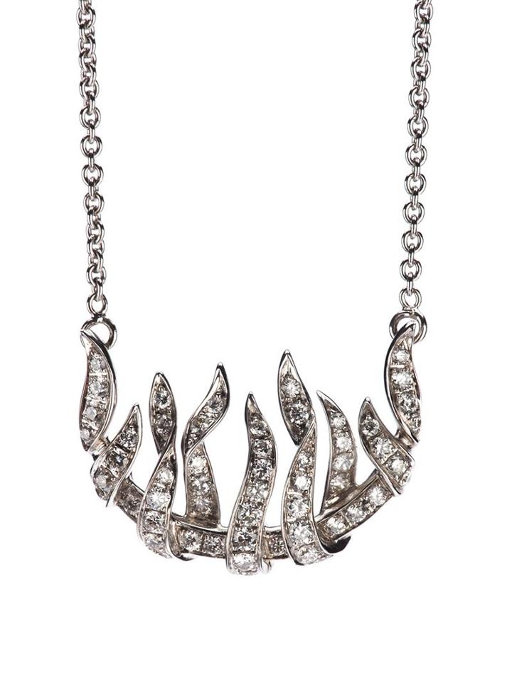 Garrard 'fire Of London' Pendant Necklace, Women's, Metallic