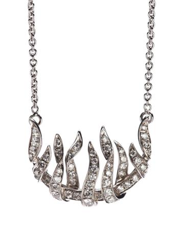 Garrard 'fire Of London' Pendant Necklace, Women's, Metallic
