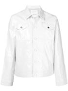 Calvin Klein Jeans Vinyl Trucker Jacket - White