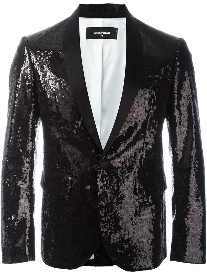 Dsquared2 Sequined Suit Jacket