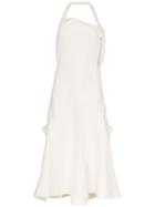 Jacquemus Apron-style Midi Dress - White