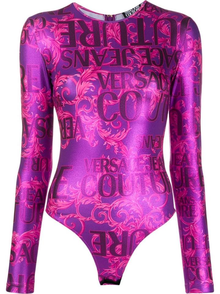 Versace Jeans Couture Baroque Pattern Body - Pink