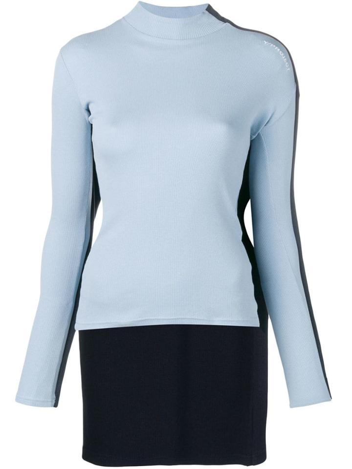 Y / Project Double Jersey Dress - Blue