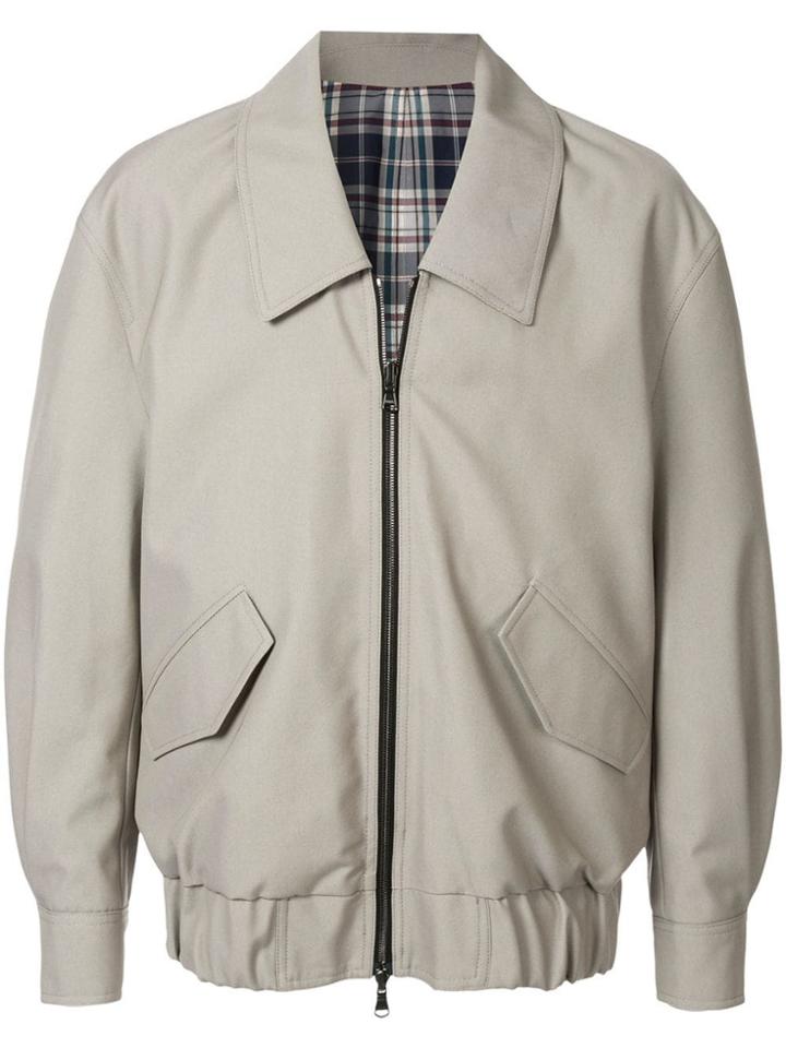 Wooyoungmi Bomber Style Jacket - Metallic