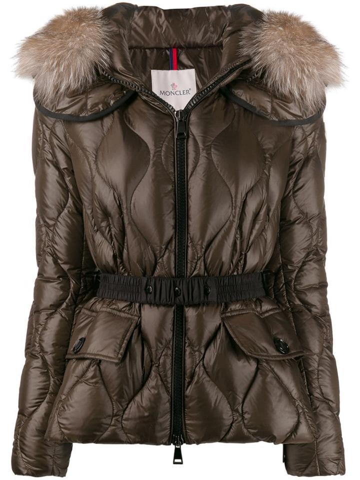 Moncler Cauvery Puffer Jacket - Brown