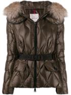 Moncler Cauvery Puffer Jacket - Brown