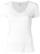 Majestic Filatures V-neck T-shirt, Women's, Size: Iv, White, Linen/flax