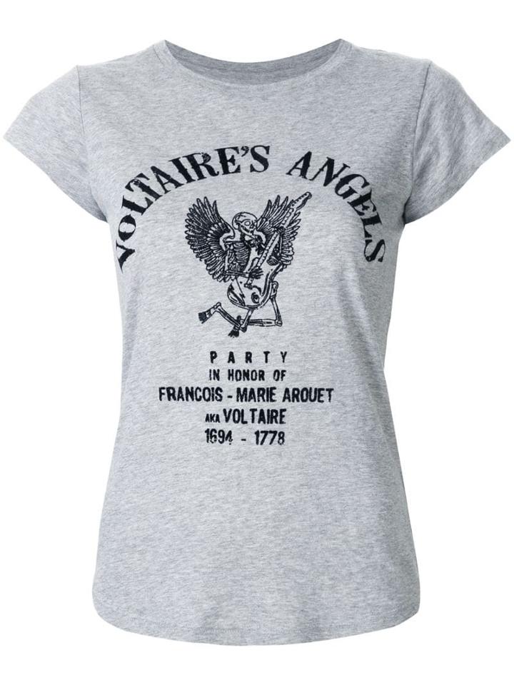 Zadig & Voltaire Voltaire Angels T-shirt - Grey