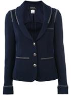 Chanel Vintage Single Breasted Blazer - Blue