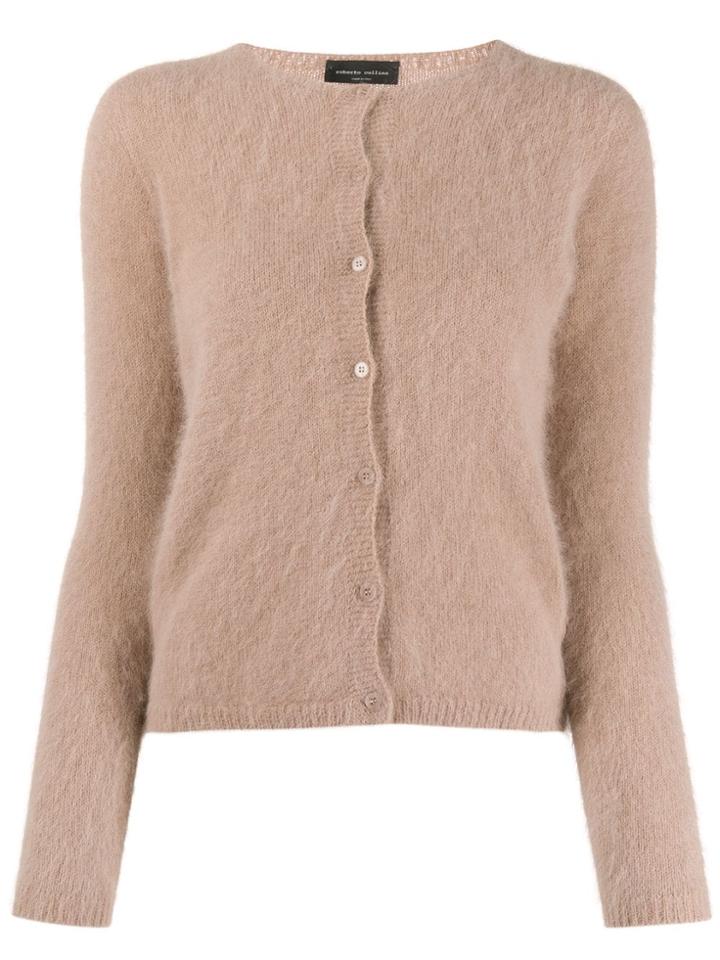 Roberto Collina Slim-fit Cardigan - Neutrals