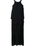 Kitx 'pleat Scrunch' Dress, Women's, Size: 14, Black, Silk
