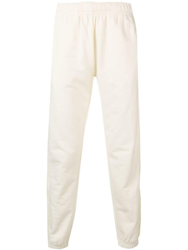 Adish Embroidered Joggers - Neutrals