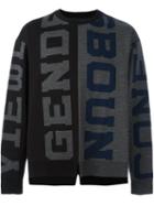 Juun.j Letters Jumper, Men's, Size: 46, Grey, Wool