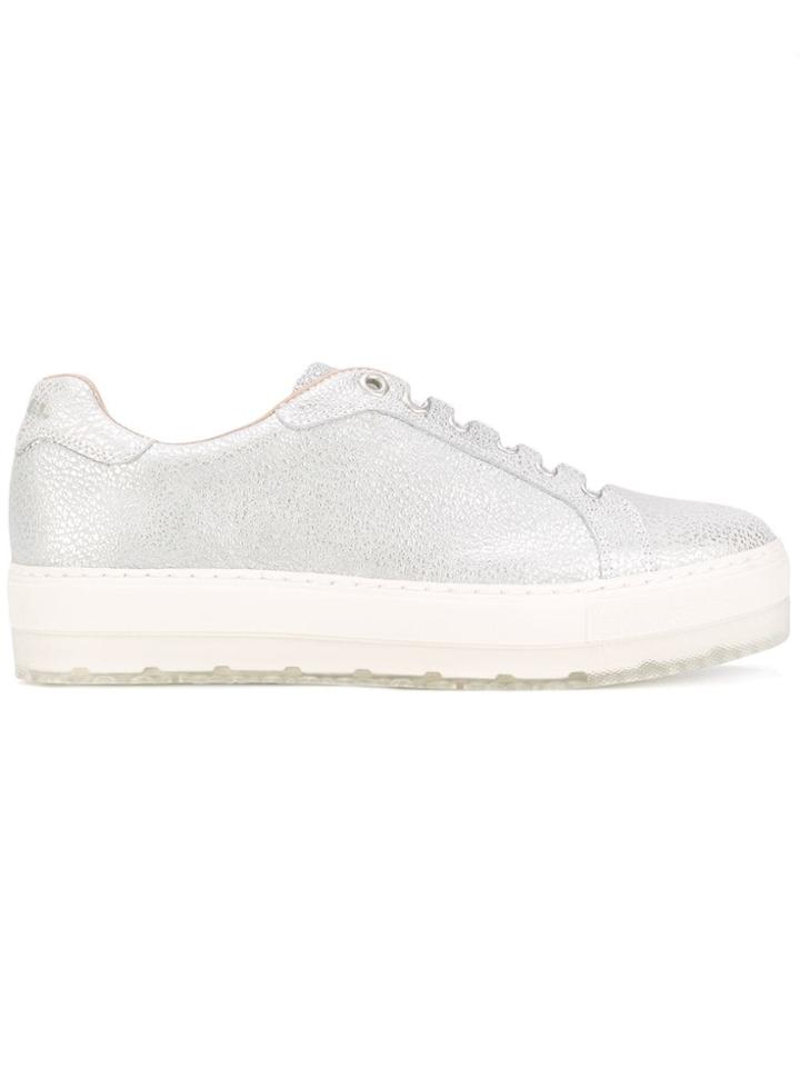 Diesel Sandy Platform Sneakers - Metallic