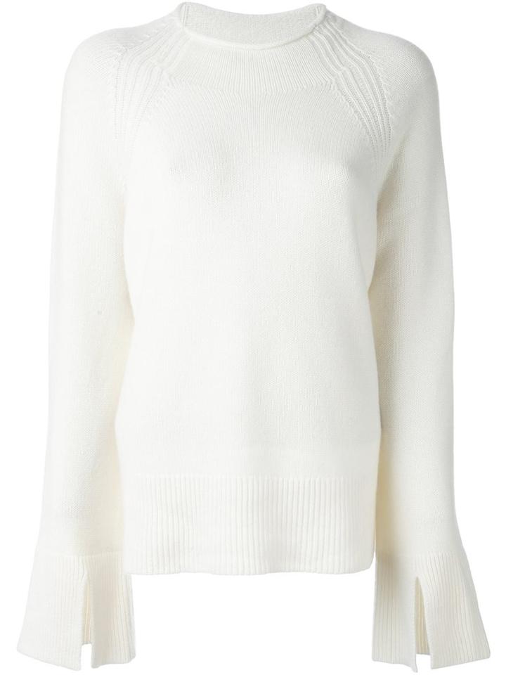 Theory Round Neck Jumper, Women's, Size: Small, Nude/neutrals, Cashmere