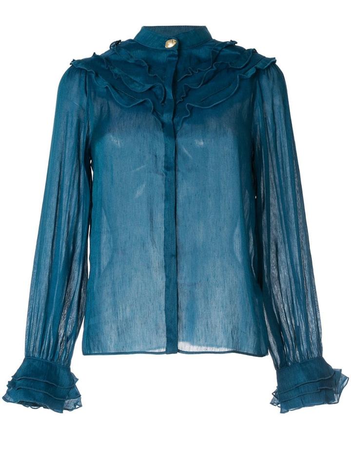 Aje Maddison Blouse - Blue