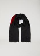 Cashmere In Love Cashmere Cape With Bow Ties - Black