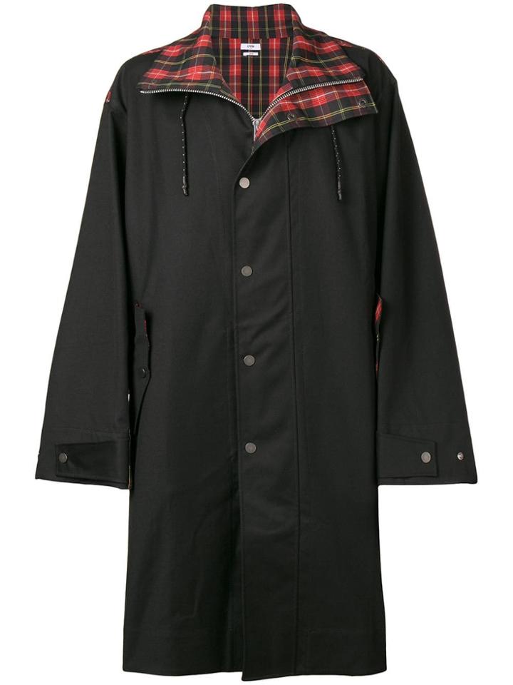 Cmmn Swdn Midi Raincoat - Black