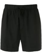 Osklen Drawstring Plain Shorts - Black