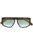 Givenchy Eyewear Tortoiseshell Frame Sunglasses - Brown