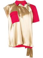 Sacai 18 04123beige/red
