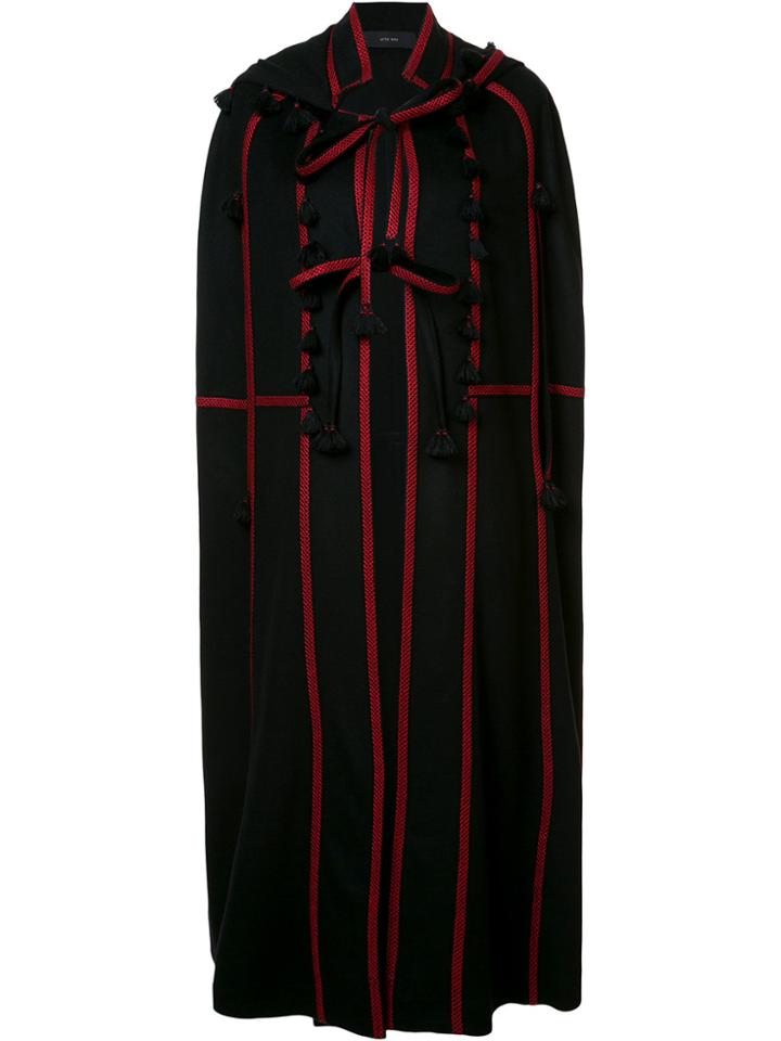 Vita Kin Oversized Cape - Black