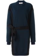 A.f.vandevorst Belted Sweater Dress, Women's, Size: 34, Blue, Cotton
