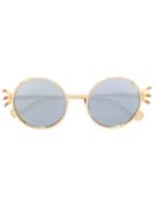 Anna Karin Karlsson The Claw & The Moon Sunglasses - Metallic